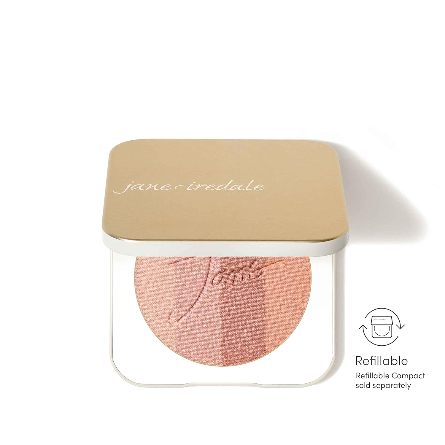 Jane Iredale PureBronze Shimmer Bronzer Refill Bronzing Powder with Buildable Coverage Lightweight & Breathable Cruelty-Free 4 Blendable Shades
